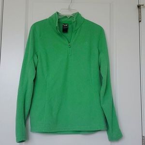 Ladies North Face Quarter Zip Large